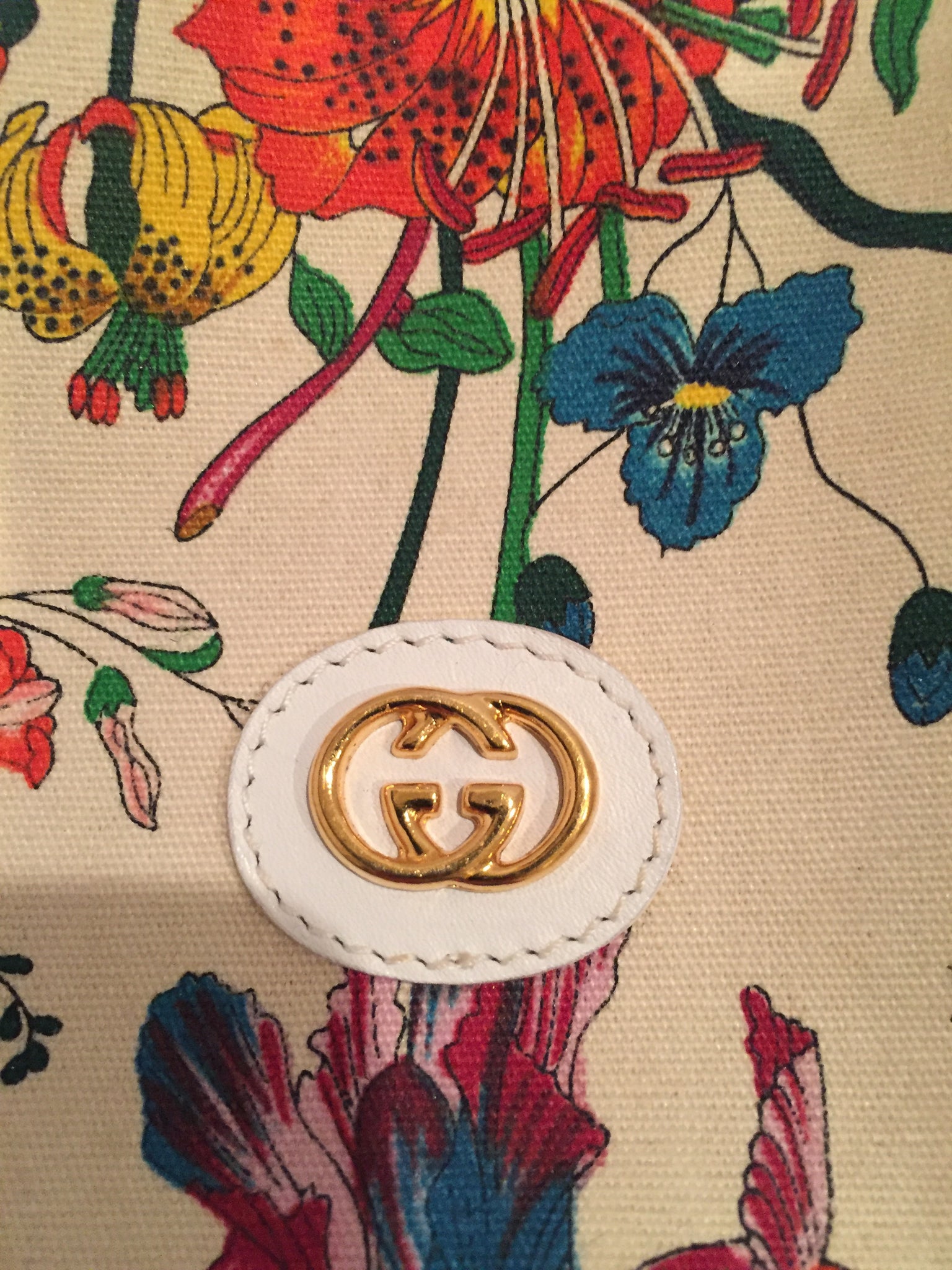 Vintage Gucci Floral Canteen Crossbody – Blushing Babes Boutique