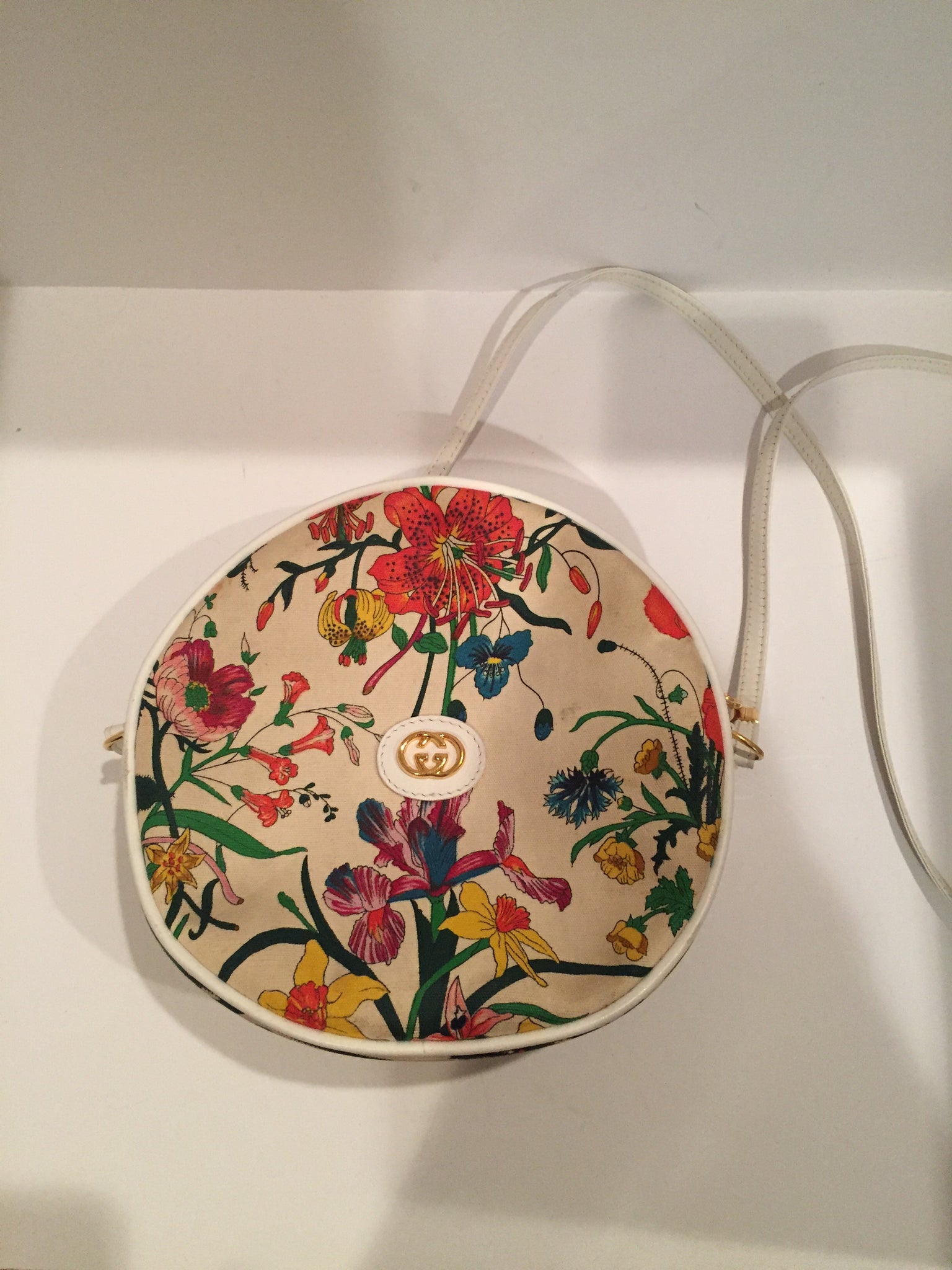 Vintage Gucci Floral Canteen Crossbody – Blushing Babes Boutique