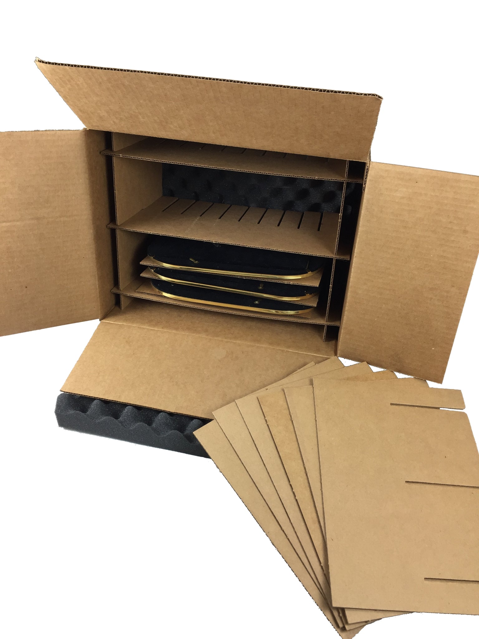 Picture Frame Shipping & Storage Box Kit - Holds 10 Picture Frames up