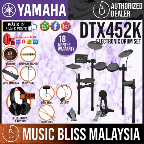 BATTERIE DIGITALE YAMAHA DTX452K