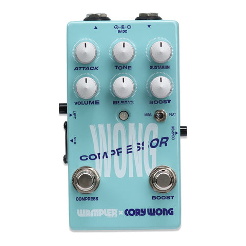 Wampler Cory Wong Compressor and Boost Pedal - Music Bliss Malaysia