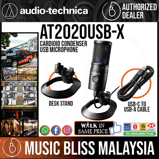 Micrófono Condensador Usb Audio-technica ATR2500 X Usb