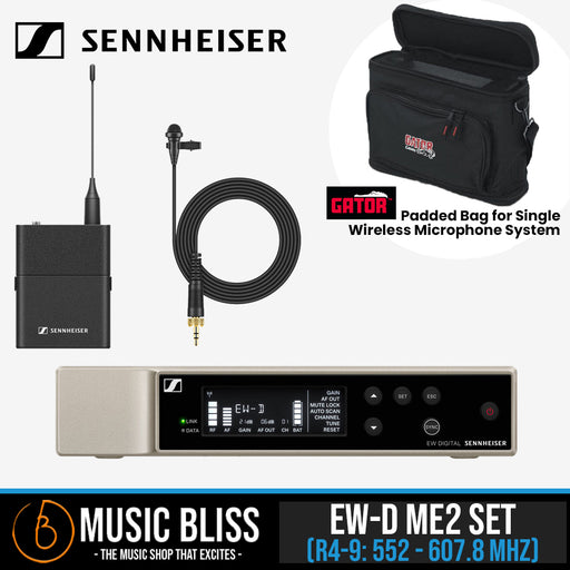 Sennheiser EW-D ME4 SET Evolution Wireless Digital Lavalier Set (Cardioid)