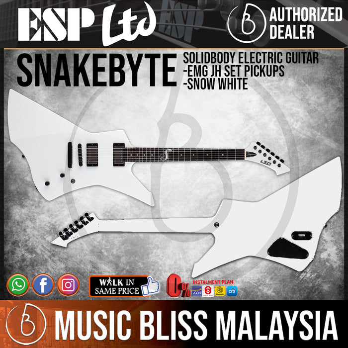 esp ltd snakebyte white