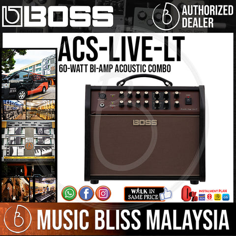 Used Boss ACS-LIVE LT AMP Solid State Guitar Amps Solid State Guitar Amps