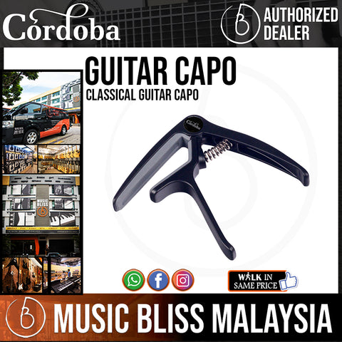 Musedo MC-4 Classical Guitar Capo (Black Finish)
