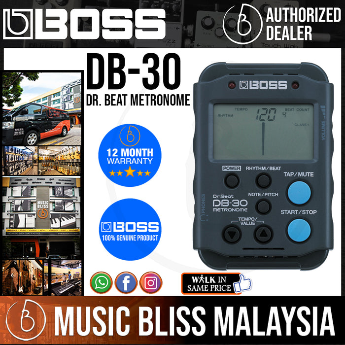 BOSS 電子メトロノーム Dr. Beat DB-90の+inforsante.fr