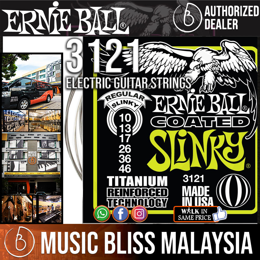 品質が ERNIE BALL Regular Slinky Titanium RPS Coated Electric