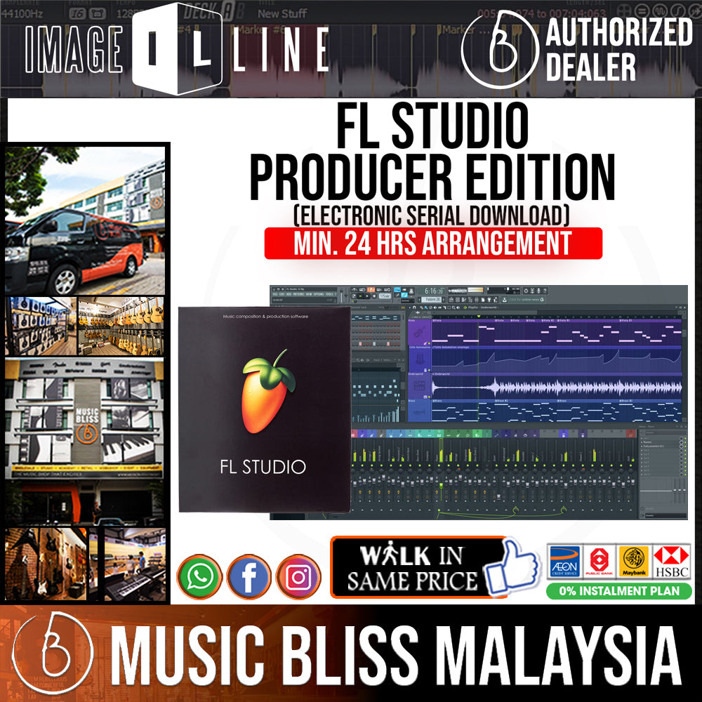 Image-Line FL Studio 20 Producer Edition (Electronic Serial Download) |  Music Bliss Malaysia