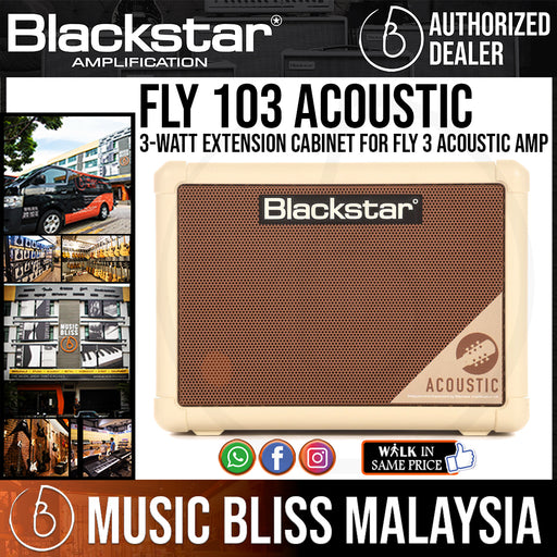 Blackstar® Fly 3 Mini Amplificador Combo Acoustic 3W