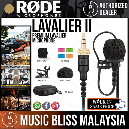 Rode Lavalier GO Professional Wearable Microphone,Black