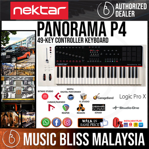 Clavier musical Usb Midi 61 Touches Nektar Panorama T6