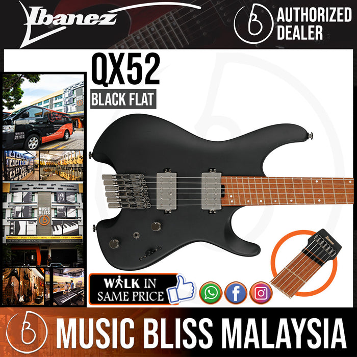 パターン Ibanez QX52 Black Flat 美品 【土日限定値下げ中