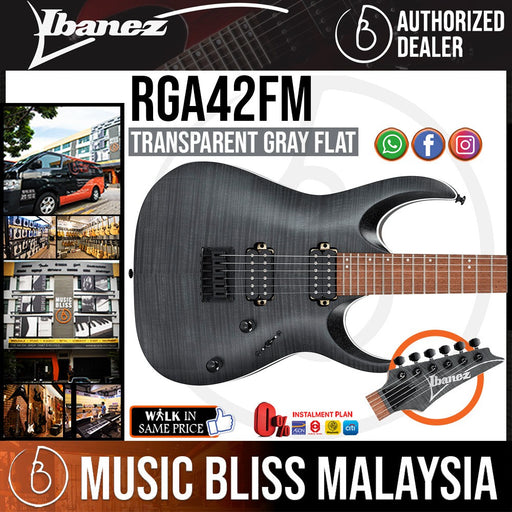 Ibanez RGDIX6MRW Iron Label - Charcoal Brown Burst Flat | Music