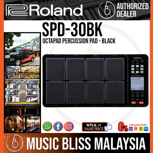 Roland SPD-30-BK Octapad Pad de percussion