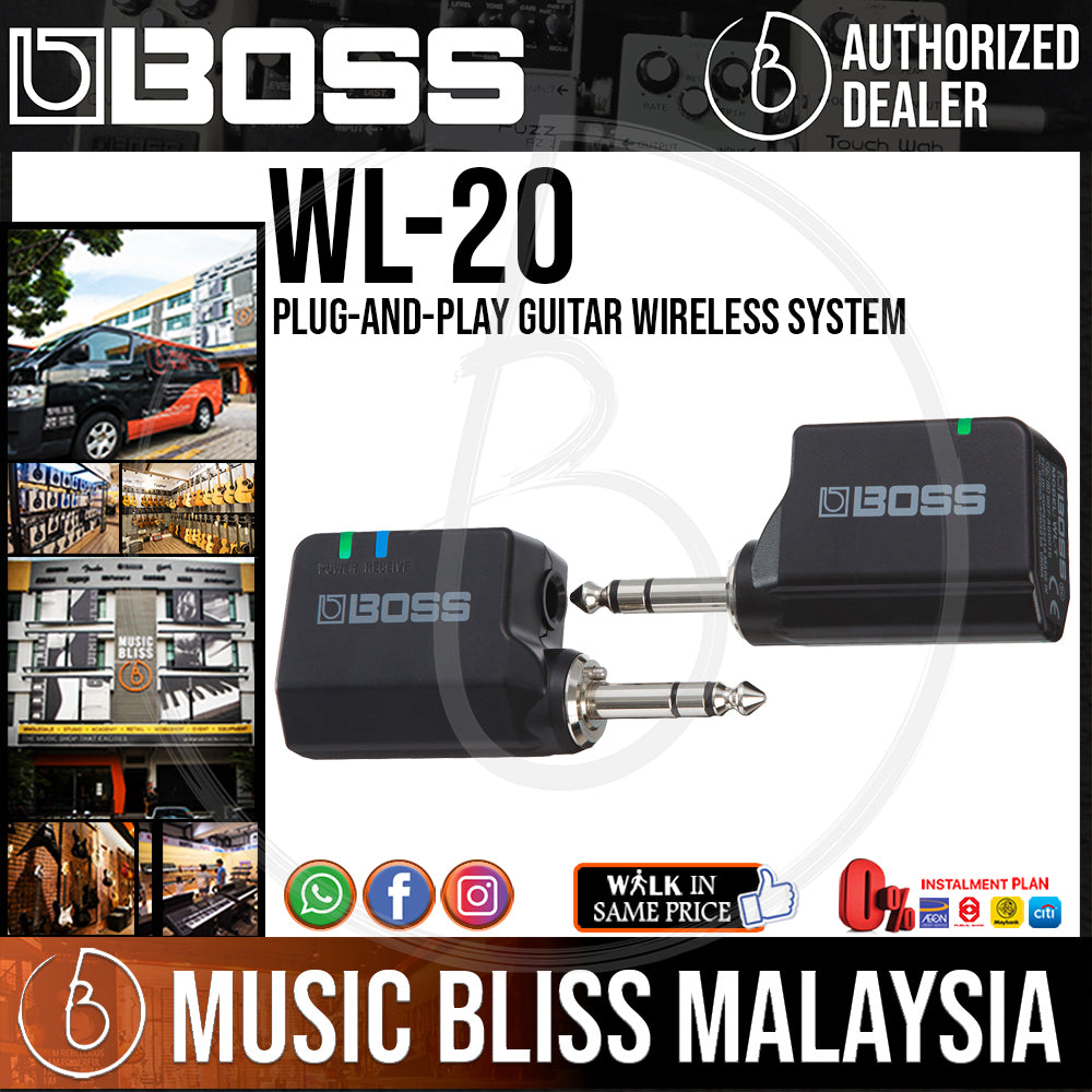 BOSS WL-20 Guitar wirelegs system www.mulungu.pb.gov.br