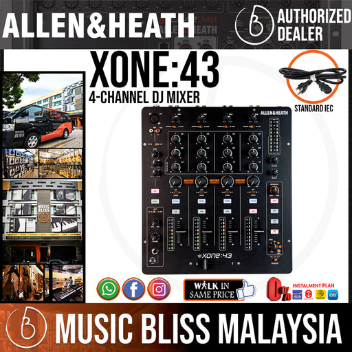 Allen & Heath Xone:43 DJ 4 Channel Mixer