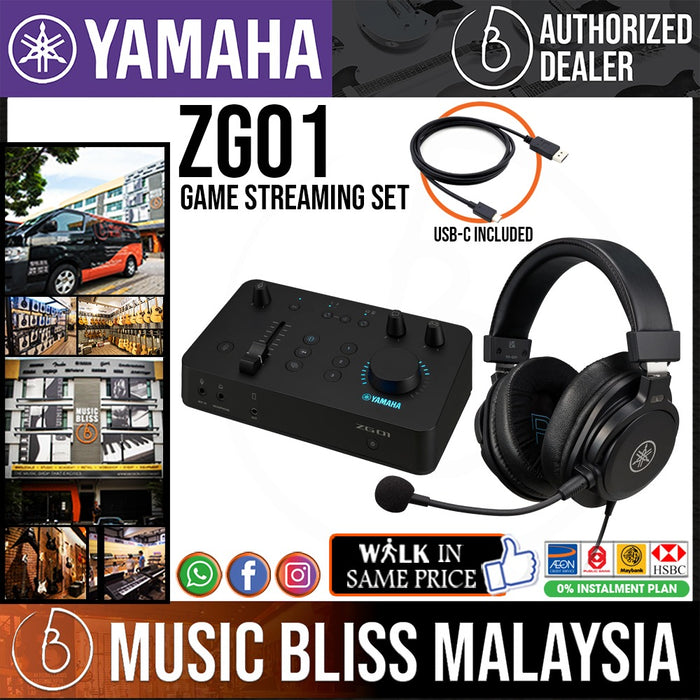 Yamaha ZG01 Game Streaming Pack (ZG-01)