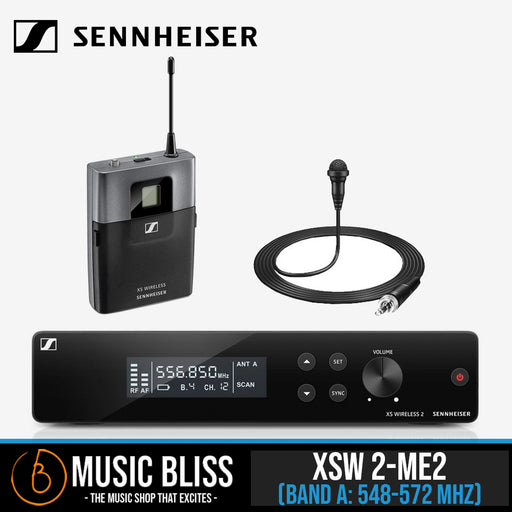 Sennheiser AVX-MKE2 SET-4 Wireless Lavalier Microphone System - Sound  Productions