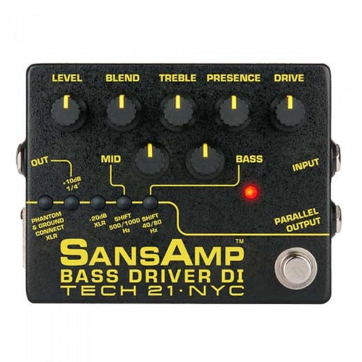 Tech 21 SansAmp GT2 Tube Amp Emulator Pedal | Music Bliss Malaysia