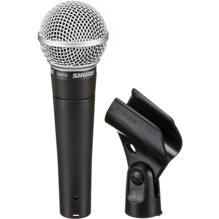 Shure Sm58 Lc Handheld Dynamic Vocal Microphone With Mic Cable Includes Stand Adapter Zippered Carrying Case Sm58 Sm 58 Sm58lc Made In Mexico Price Match Promotion Music Bliss Malaysia