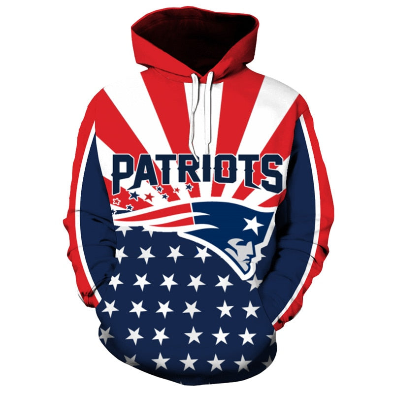 Awesome England Patriots Hoodies 3D 