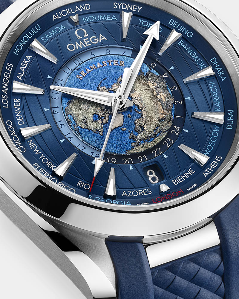 Omega Seamaster Aqua Terra GMT Worldtimer (220.12.43.22.03 ...