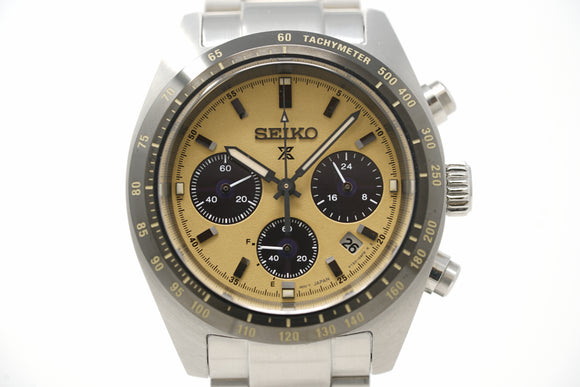 Pre-Owned Seiko Prospex Speedtimer Solar Chronograph SSC817 – Topper Fine  Jewelers