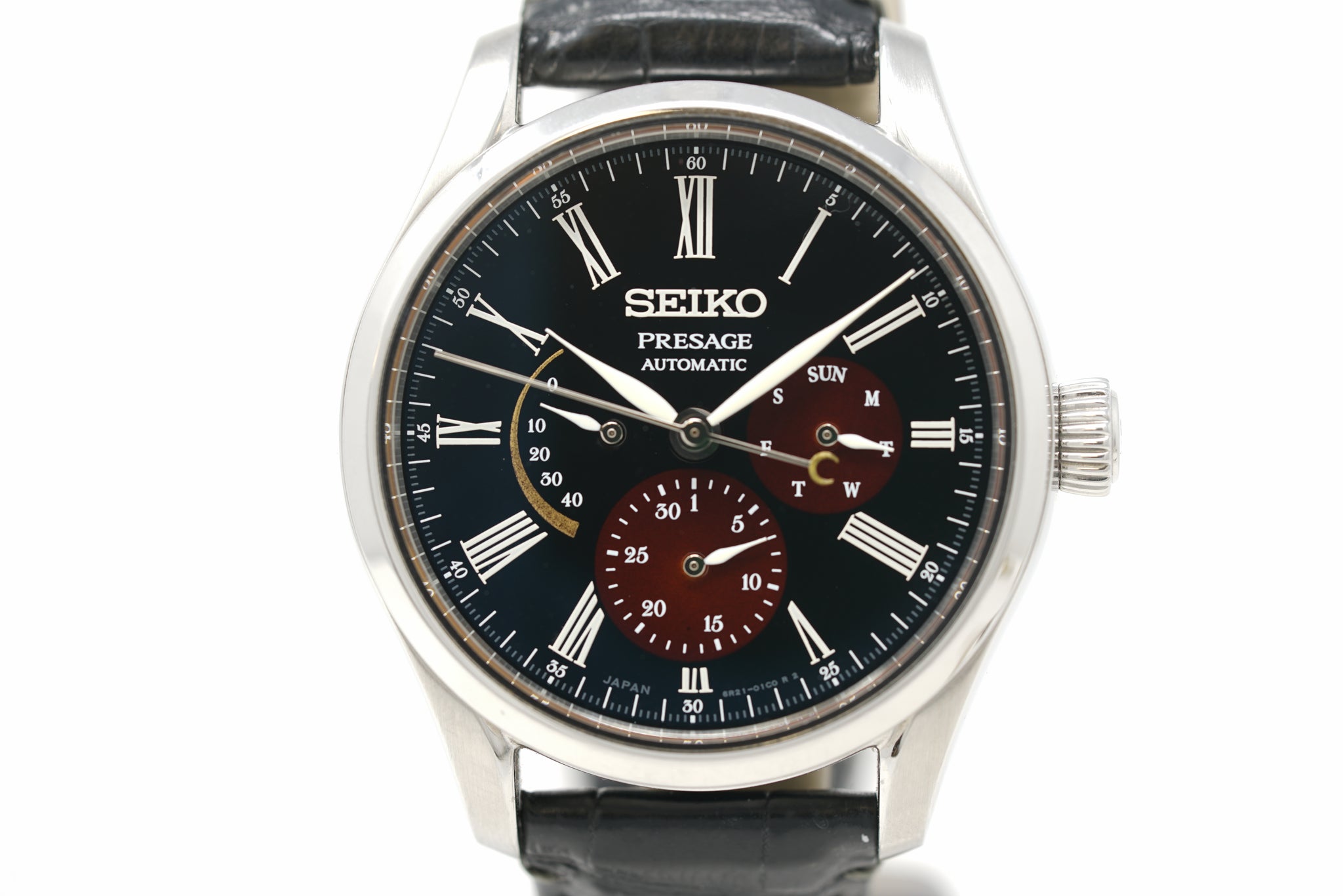 Pre-Owned Seiko Presage Urushi Byakudan-nuri Limited Edition SPB085 –  Topper Fine Jewelers