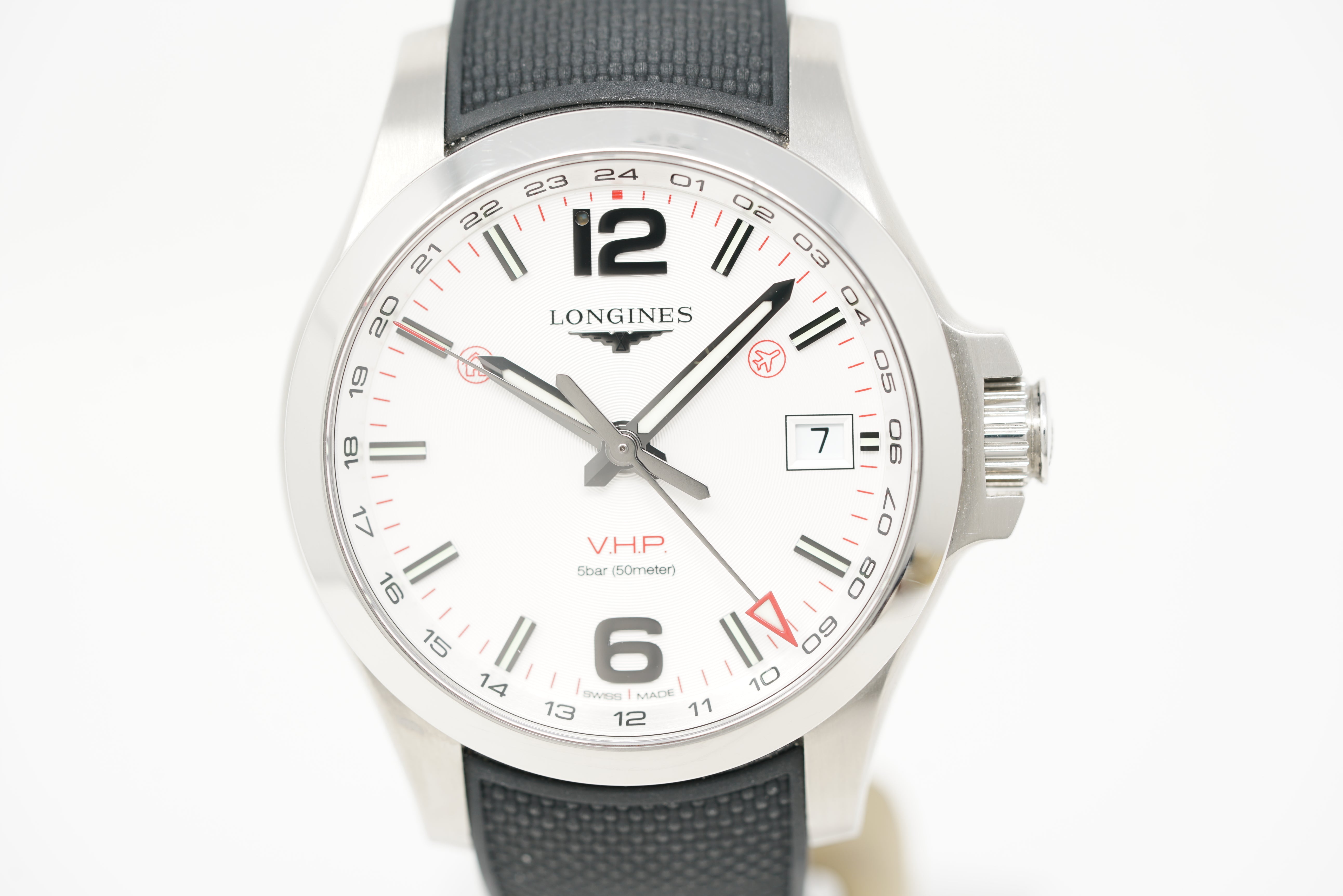 FS: Longines Conquest V.H.P. GMT L3.718.4.76.9 with Extra Strap