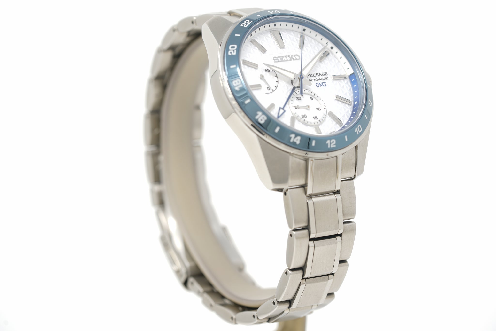 Pre-Owned Seiko Presage Sharp-Edged Series GMT 140th Anniversary Limit –  Topper Fine Jewelers