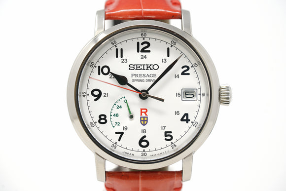 Pre-Owned Seiko Presage Porco Rosso Limited Spring Drive SNR047 – Topper  Fine Jewelers