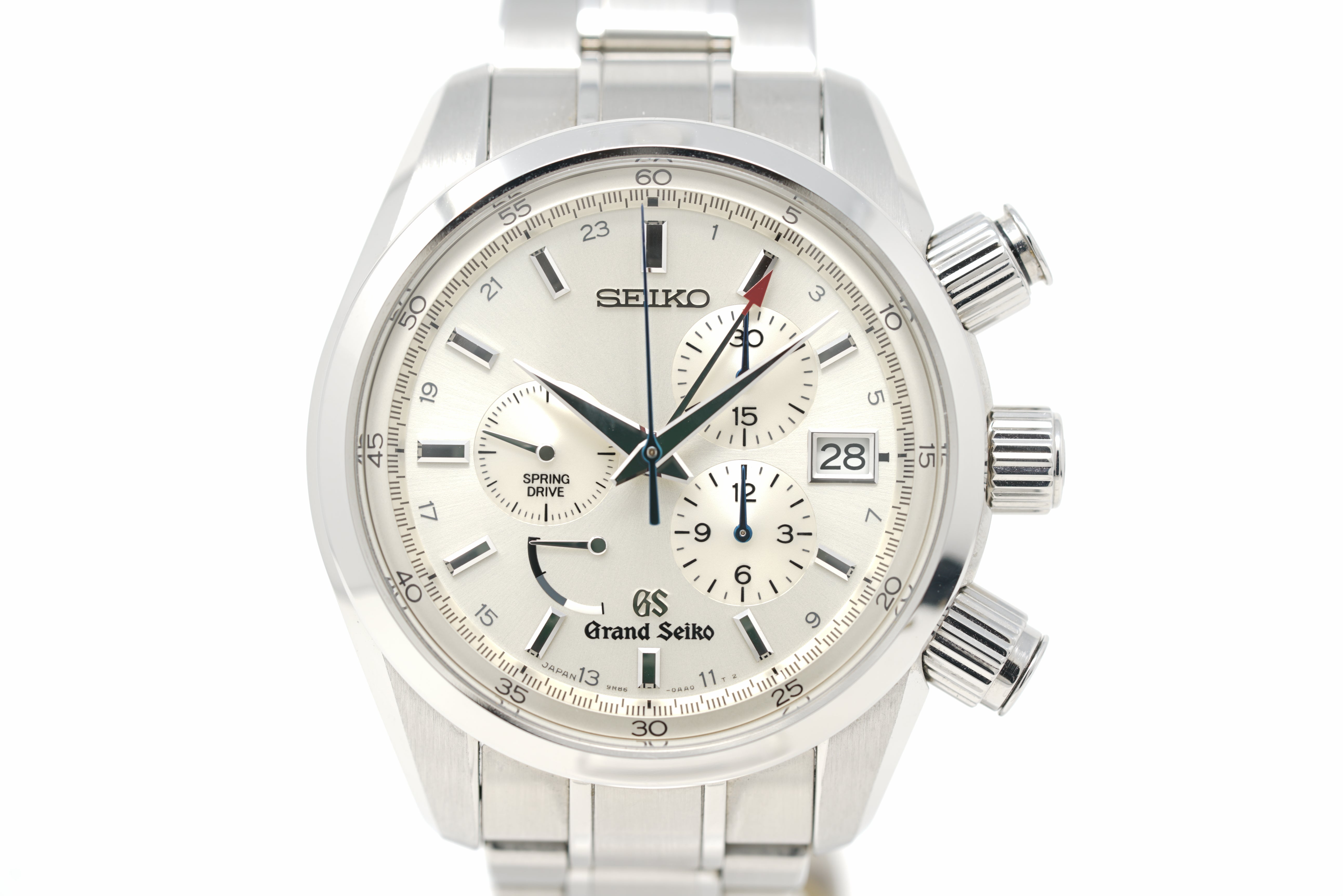FS: Pre-Owned Grand Seiko Spring Drive Chronograph GMT SBGC001 | WatchUSeek  Watch Forums