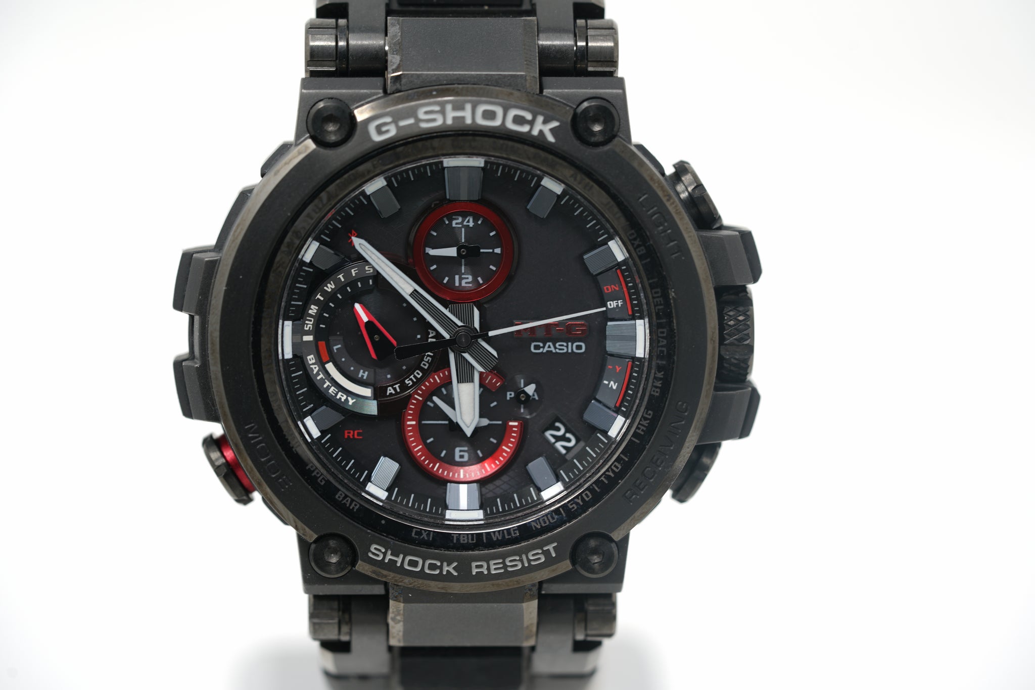 Pre Owned G Shock Mtg Bluetooth Connected Mtg B1000 1a Topper Fine Jewelers