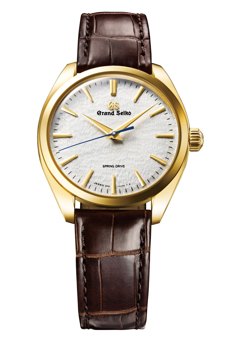 Grand Seiko Spring Drive 18K Yellow Gold 20th Anniversary SBGY002 – Topper  Fine Jewelers