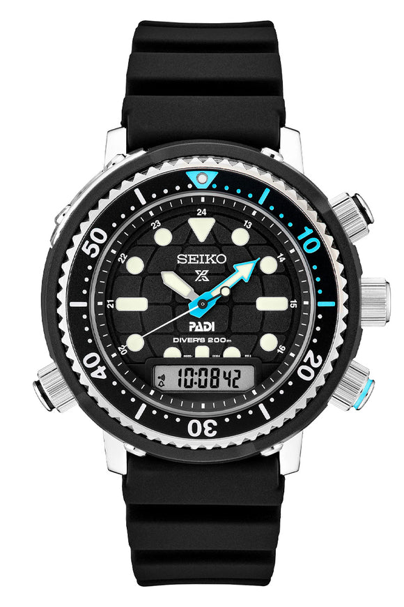 Seiko Prospex PADI Special Edition Solar Analog-Digital Diver Chronogr –  Topper Fine Jewelers