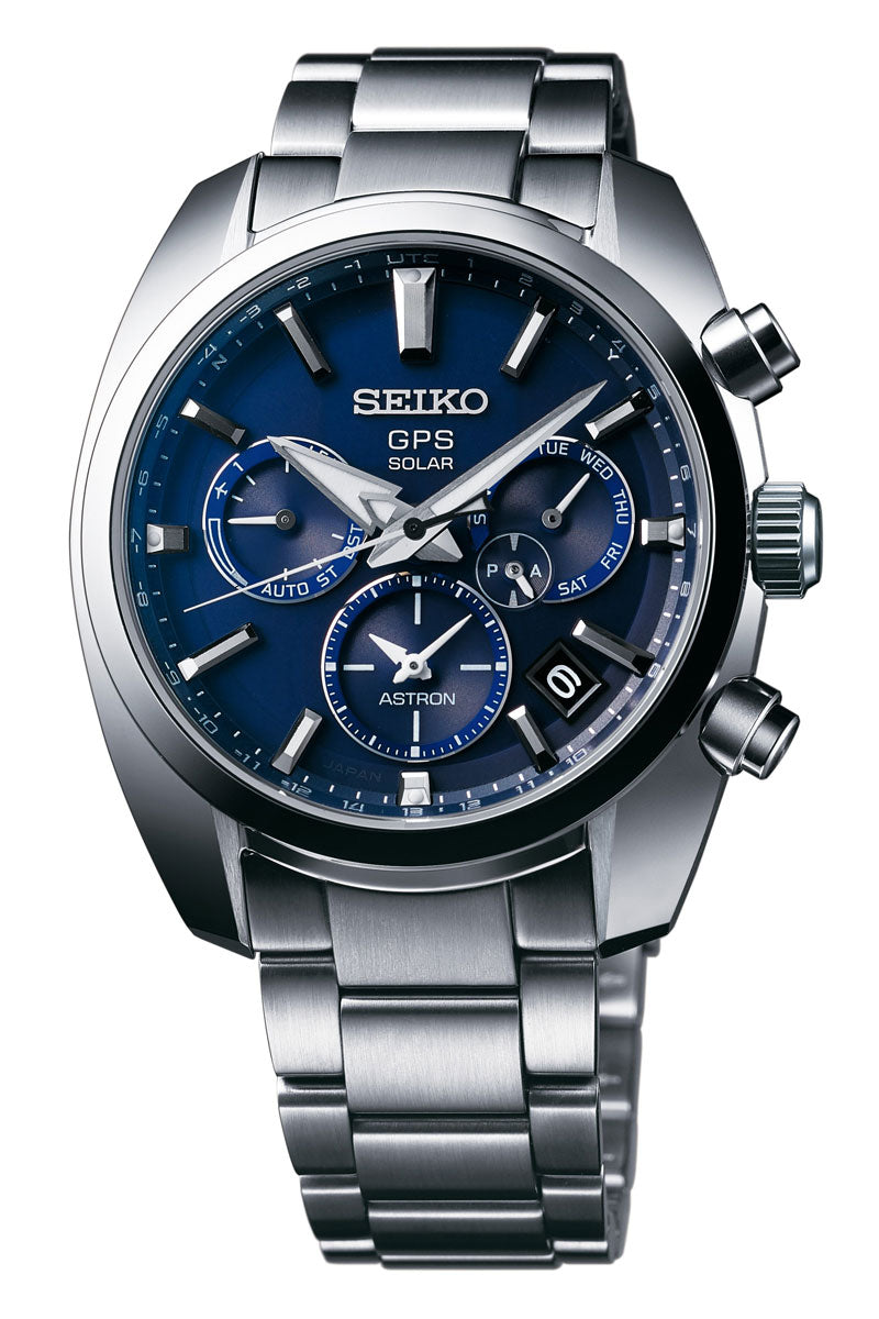 Seiko Astron GPS Solar Dual-Time SSH019 – Topper Fine Jewelers