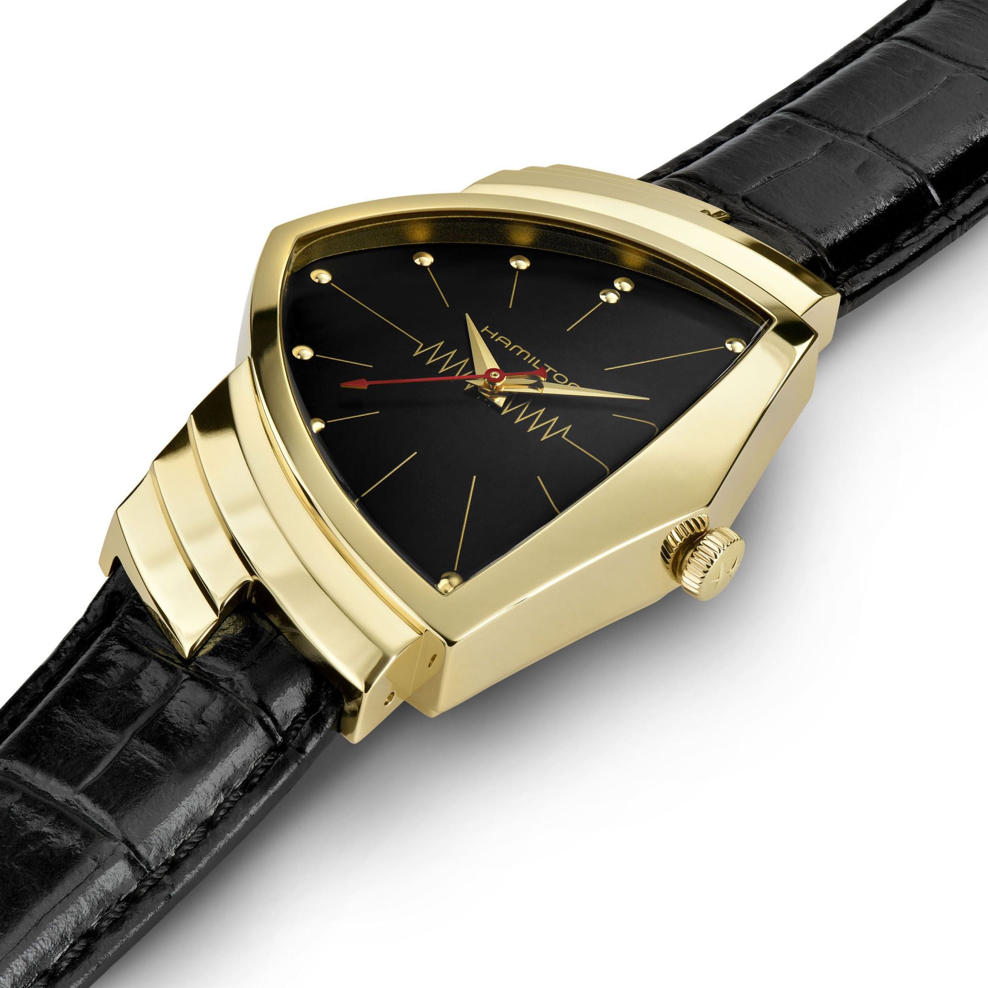 Hamilton Ventura Gold Quartz Limited Edition H24311730 – Topper