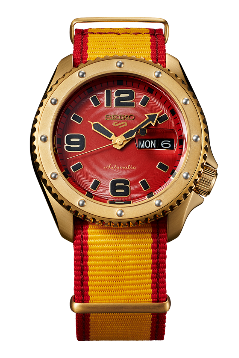 Seiko 5 Street Fighter Limited Edition Zangief 'Iron Cyclone' SRPF24K1 –  Topper Fine Jewelers