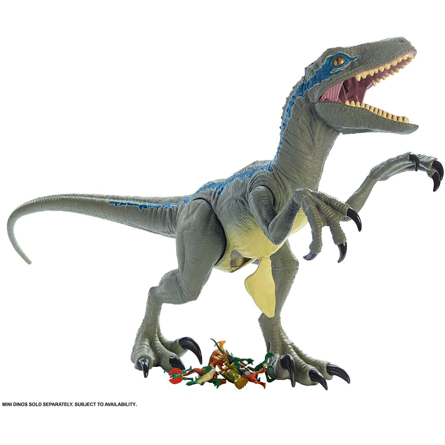 Jurassic World Super Colossal Velociraptor Blue Mandrill Toys And Collectibles