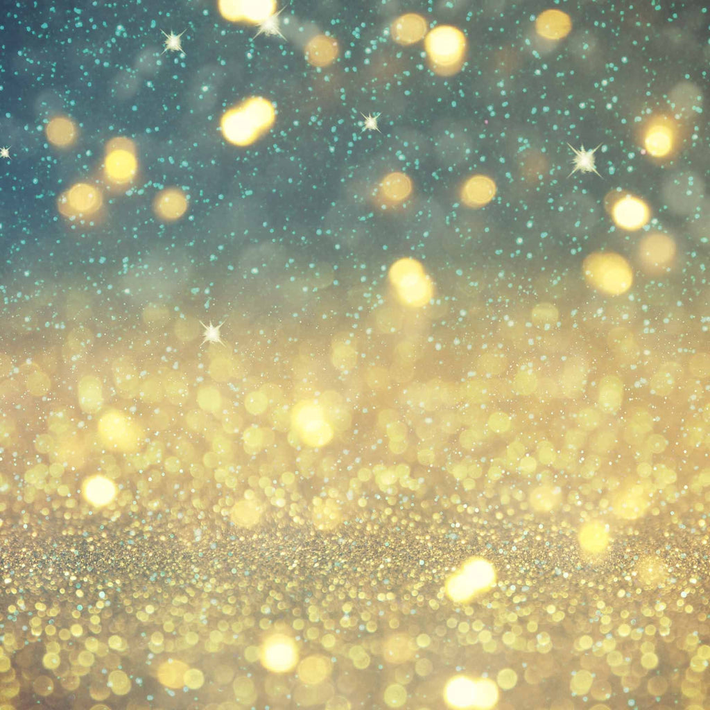 gold bokeh