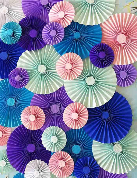 Colorful Pinwheels Fabric Backdrop For Children Photography – Shopbackdrop