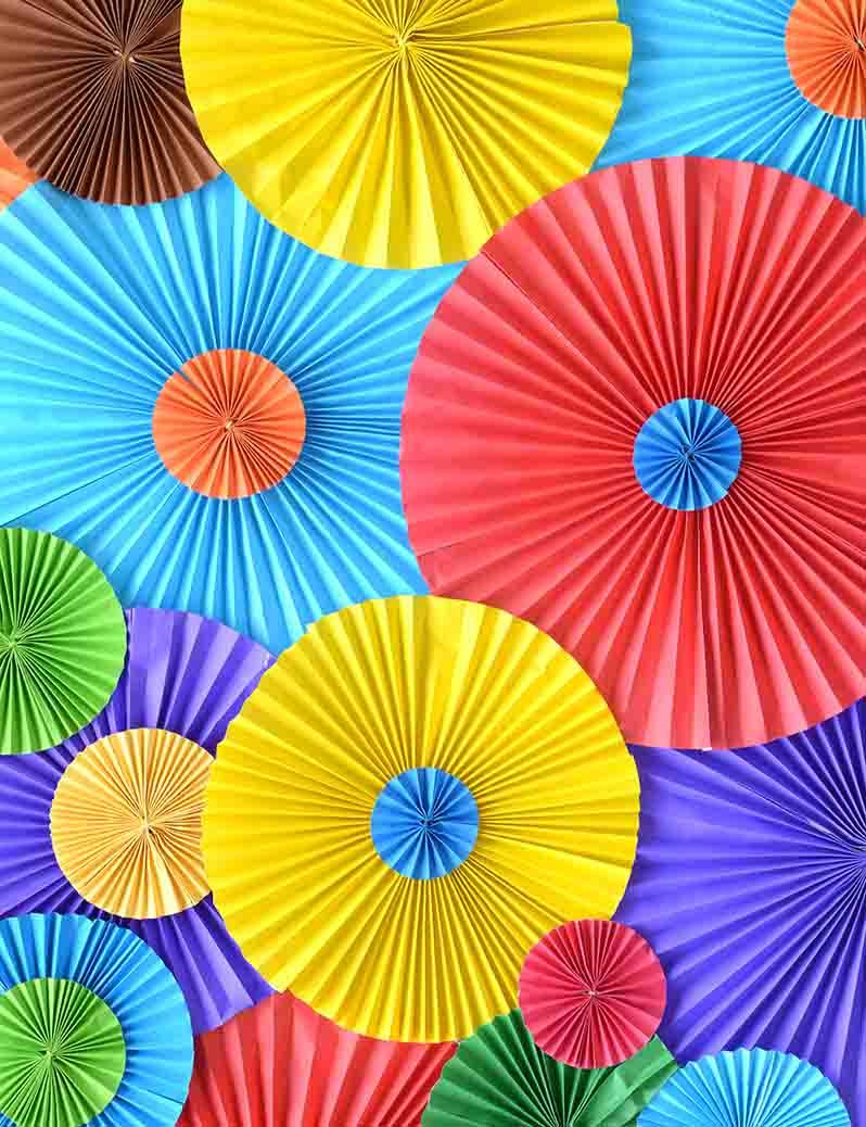 Colorful Pinwheels Fabric Backdrop For Children Photography – Shopbackdrop