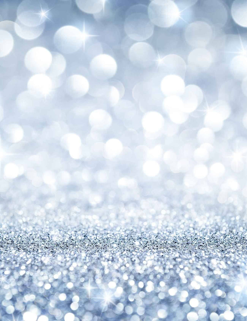 Light Silver Bokeh Sparkle Background For Christmas Backdrop Shopbackdrop