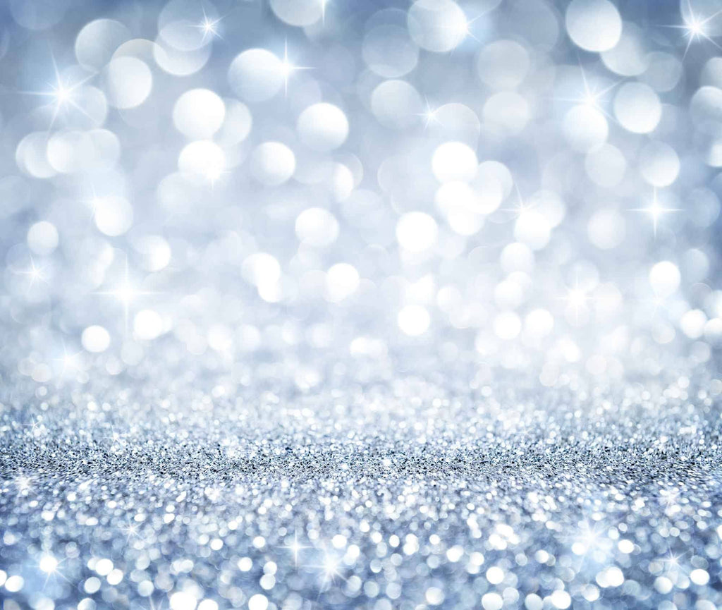 Light Silver Bokeh Sparkle Background For Christmas Backdrop – Shopbackdrop