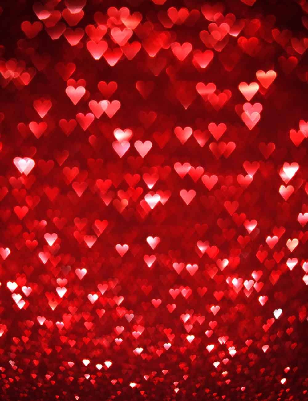 Red Hearts Sparkles For Wedding Photography Backdrop – Shopbackdrop