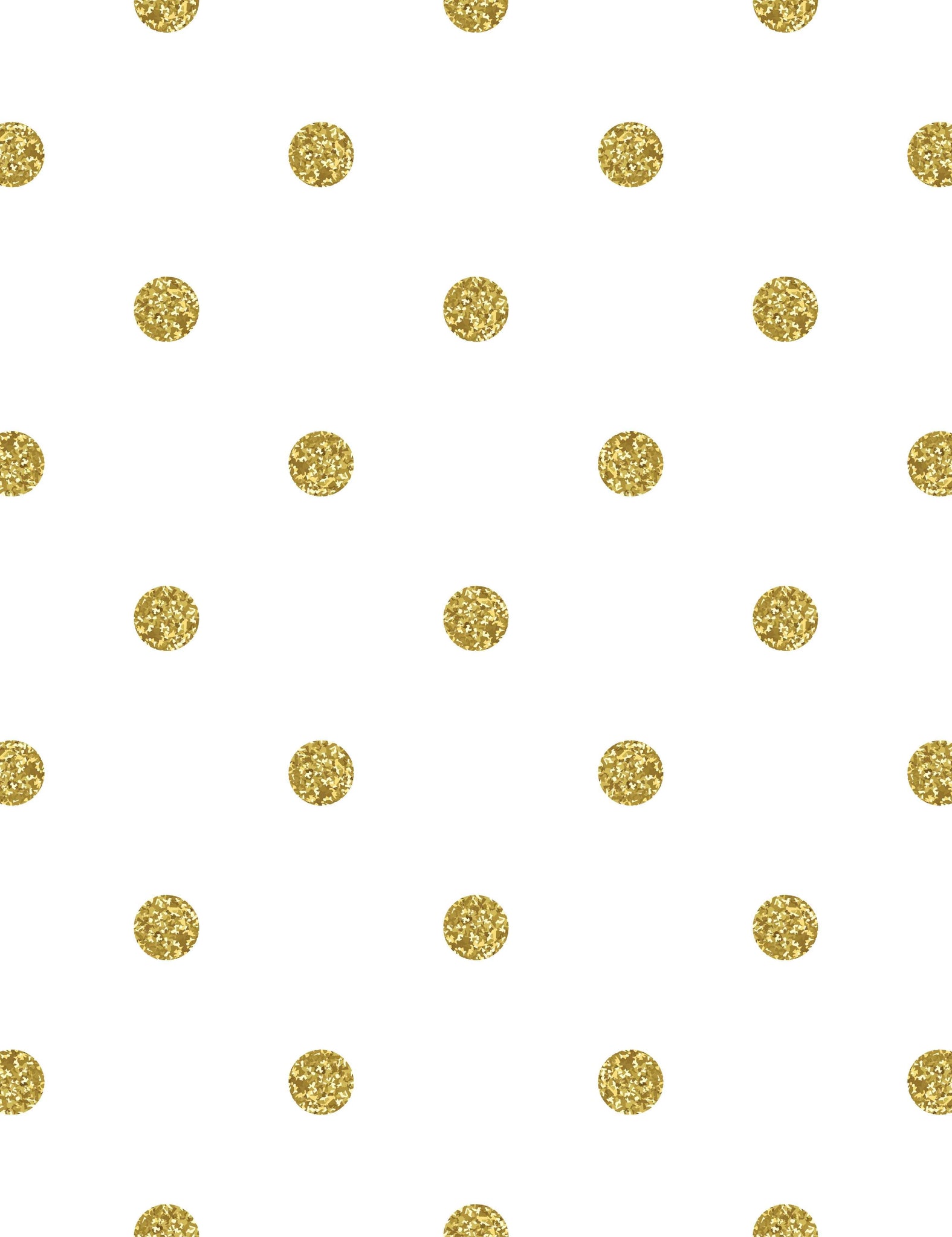 Gold Polka Dots Printed White Wall Background Photography Backdrop ...