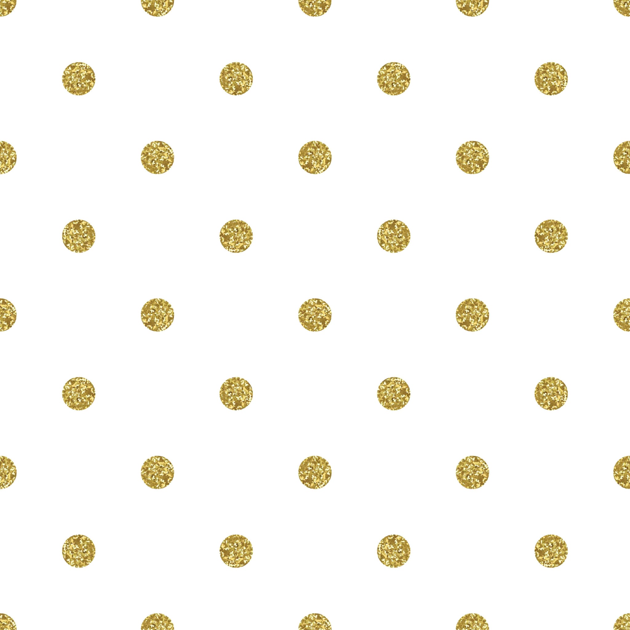 Gold Polka Dots Printed White Wall Background Photography Backdrop ...