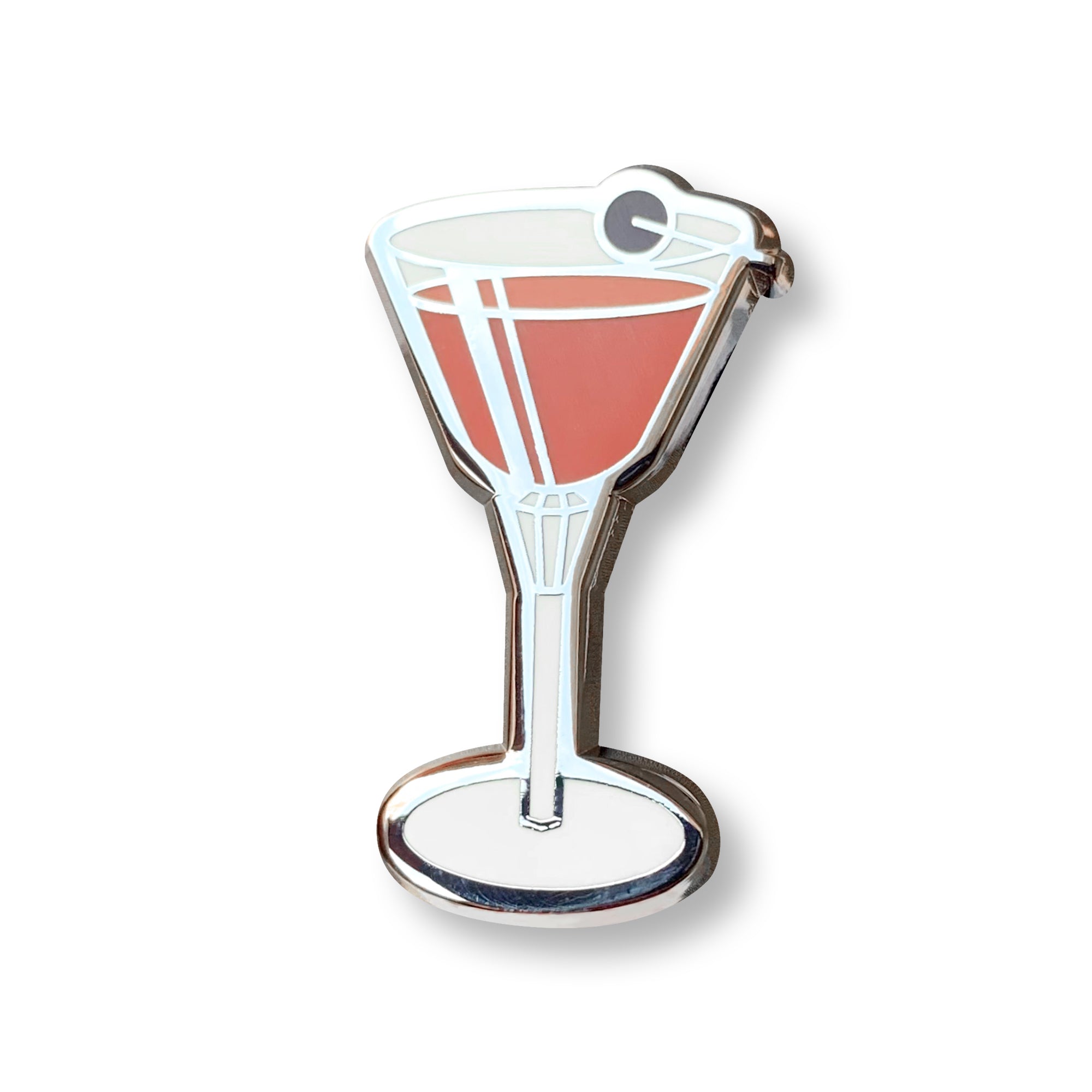 Manhattan Cocktail Critters Pin