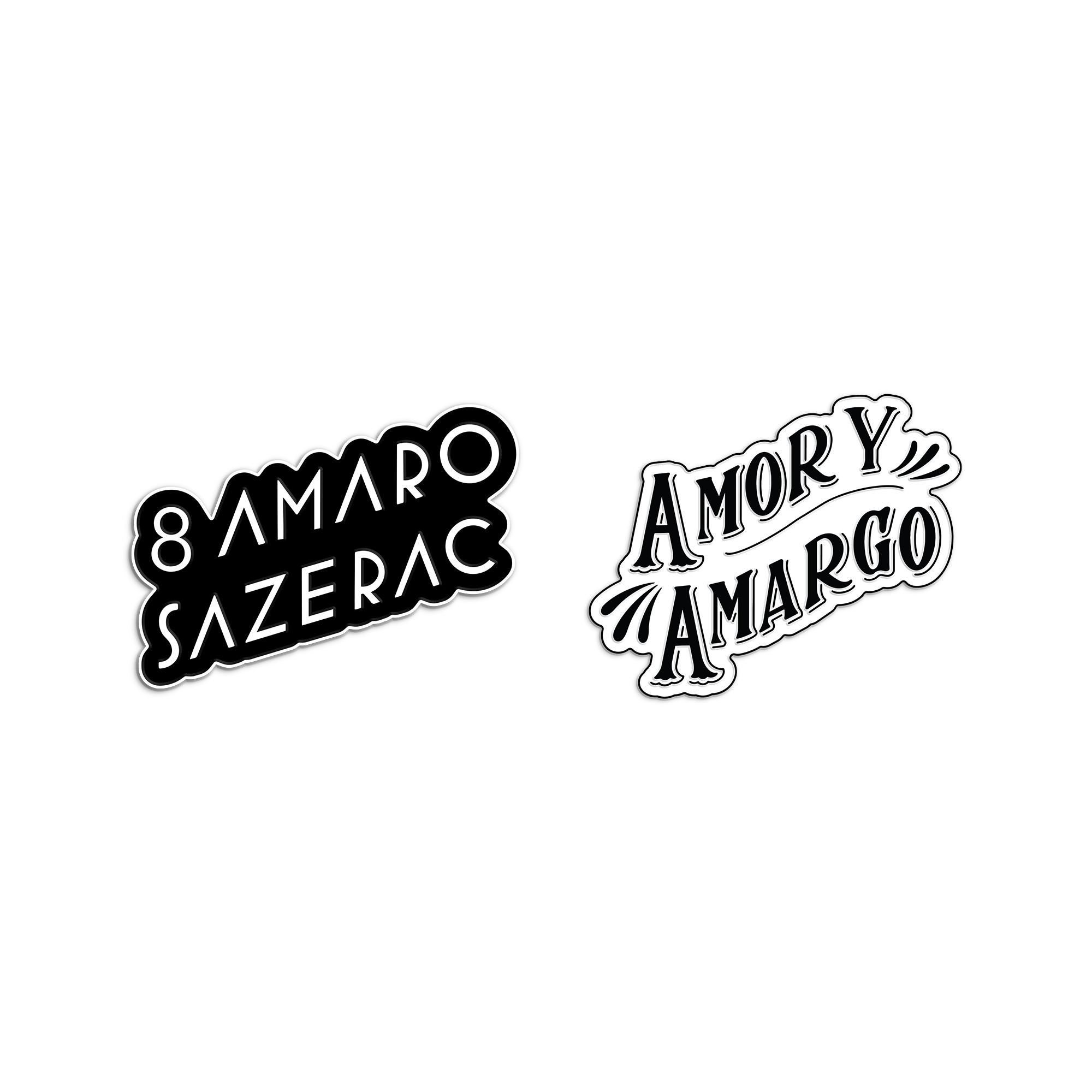 Amor Y Amargo Pin Set